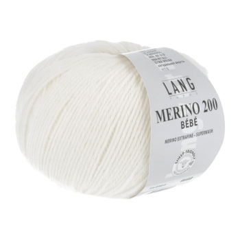MERINO 200 BEBE | 71.0301 von Lang Yarns