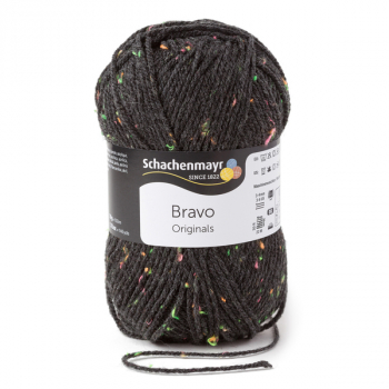 Bravo anthrazit neon tweed von Schachenmayr