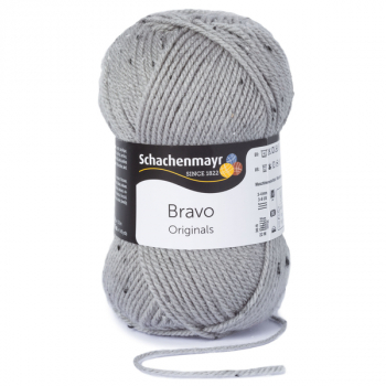 Bravo hellgrau tweed von Schachenmayr