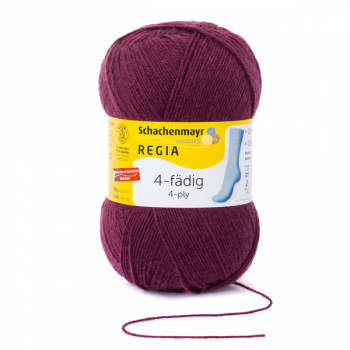 4-fädig burgund von Regia