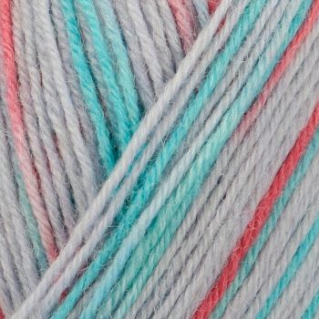 Preview: 4-fädig color bianco marble color 100g von Regia