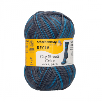 4-fädig color midtown color 100g von Regia