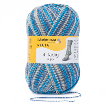 4-fädig color water color 100g von Regia