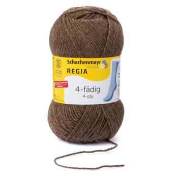 4-fädig borke meliert von Regia