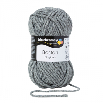Boston mittelgrau meliert von Schachenmayr