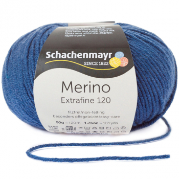 Merino Extrafine 120 navy von Schachenmayr