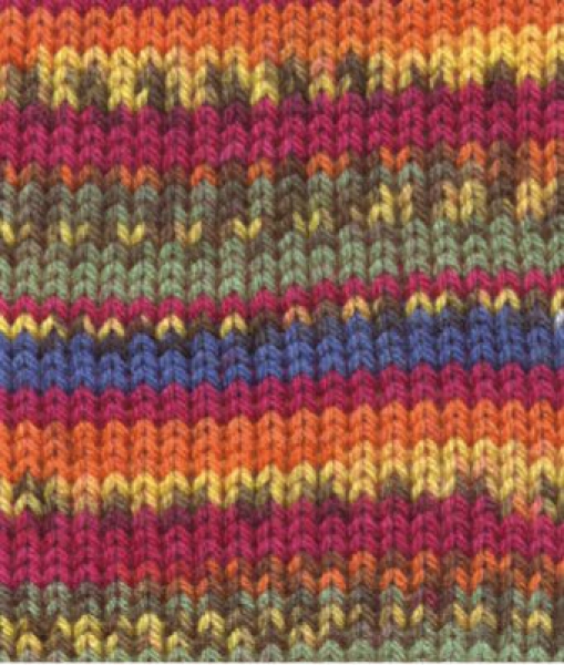 Bravo rainbow jacquard color von Schachenmayr