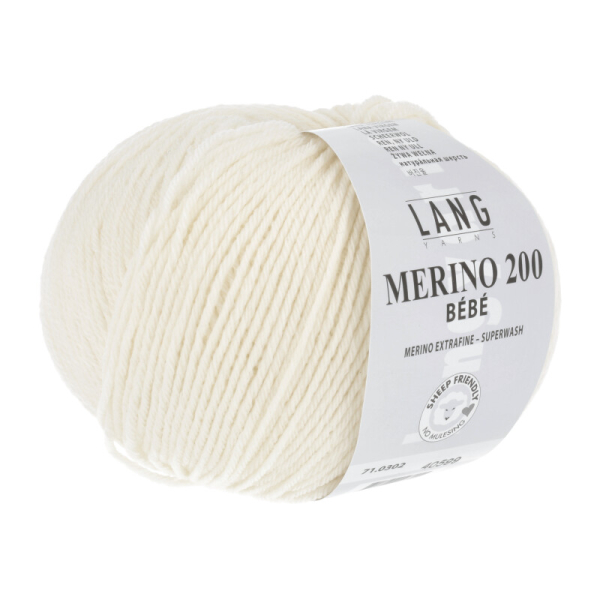 MERINO 200 BEBE | 71.0302 von Lang Yarns