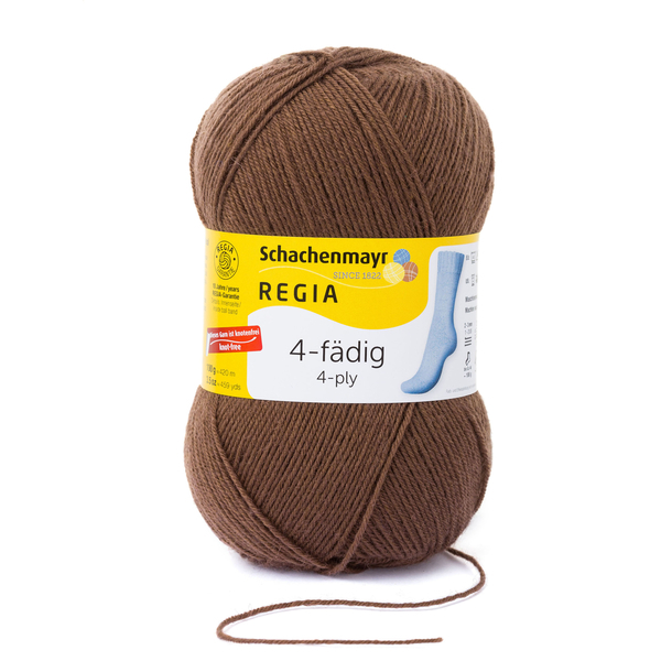 4-fädig dunkelbraun von Regia