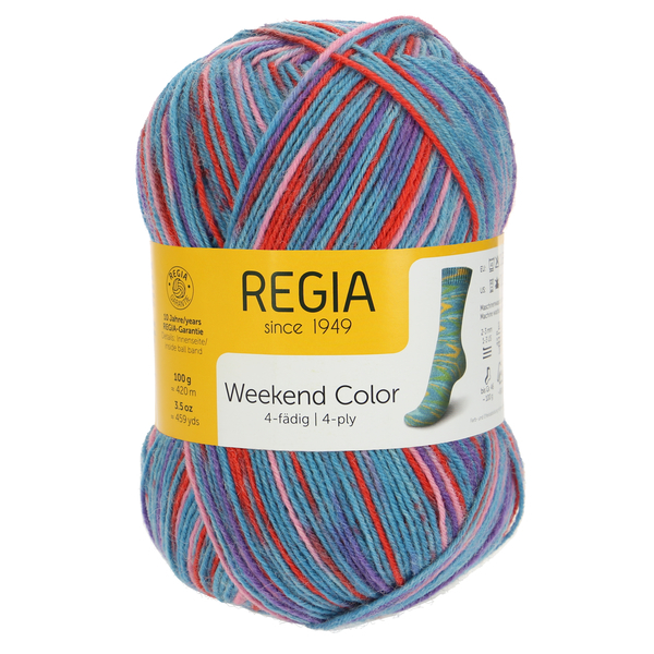 4-fädig color schwimmbad color 100g von Regia