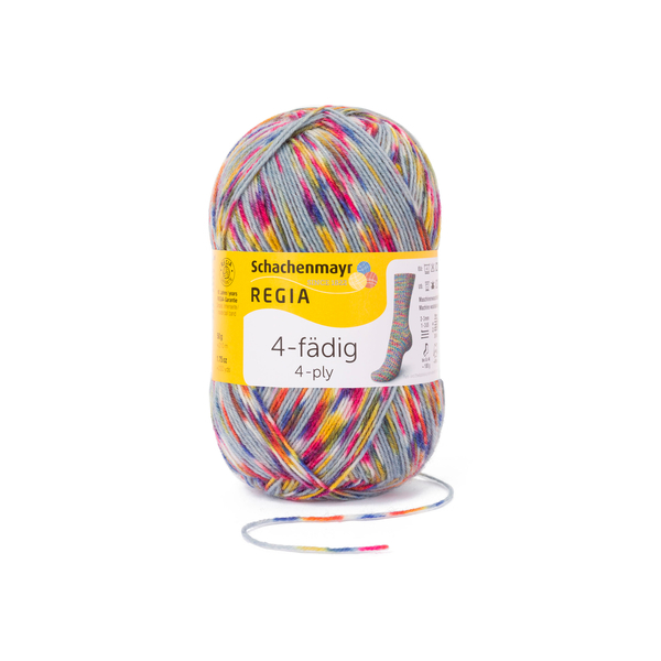 4-fädig color festival color 100g von Regia