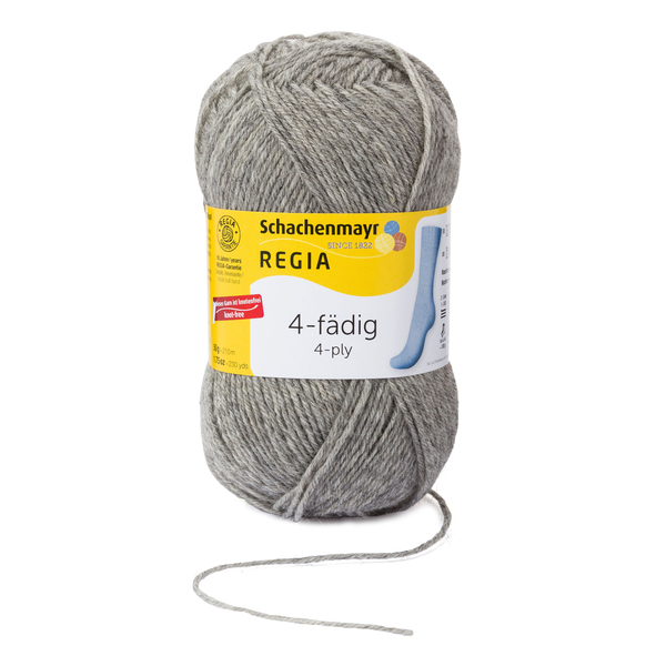 4-fädig flanell meliert von Regia