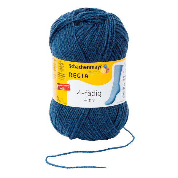 4-fädig indigo von Regia