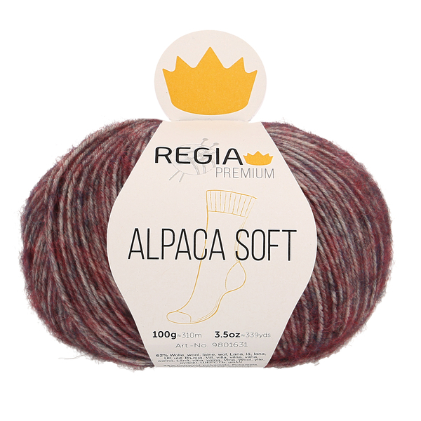 REGIA PREMIUM Alpaca Soft berry meliert