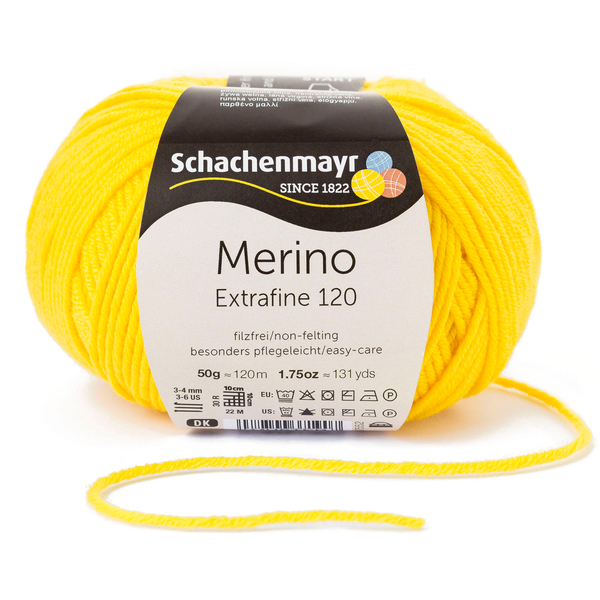 Merino Extrafine 120 löwenzahn von Schachenmayr