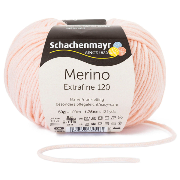 Merino Extrafine 120 teint von Schachenmayr