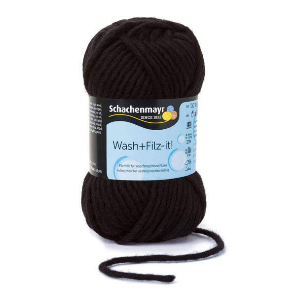Wash+Filz it! black