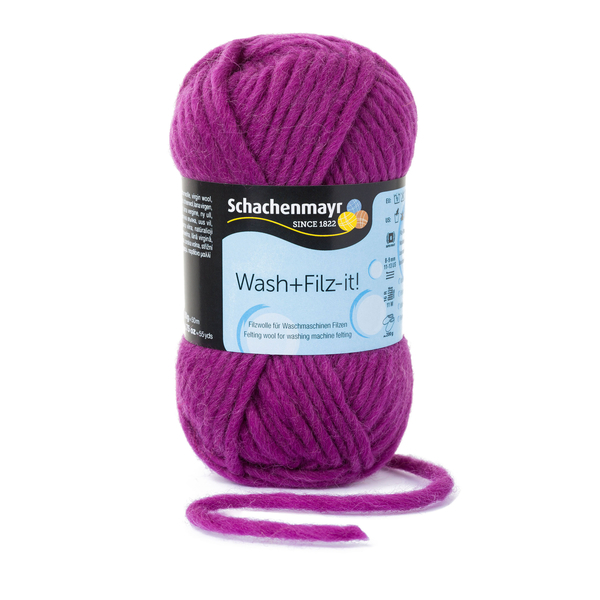 Wash+Filz it! pflaume