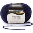 Merino Extrafine 120 marine von Schachenmayr